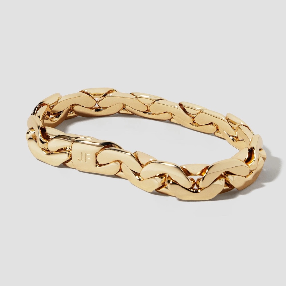 NWT Jennifer Fisher Tribeca Bracelet in Yellow Gold